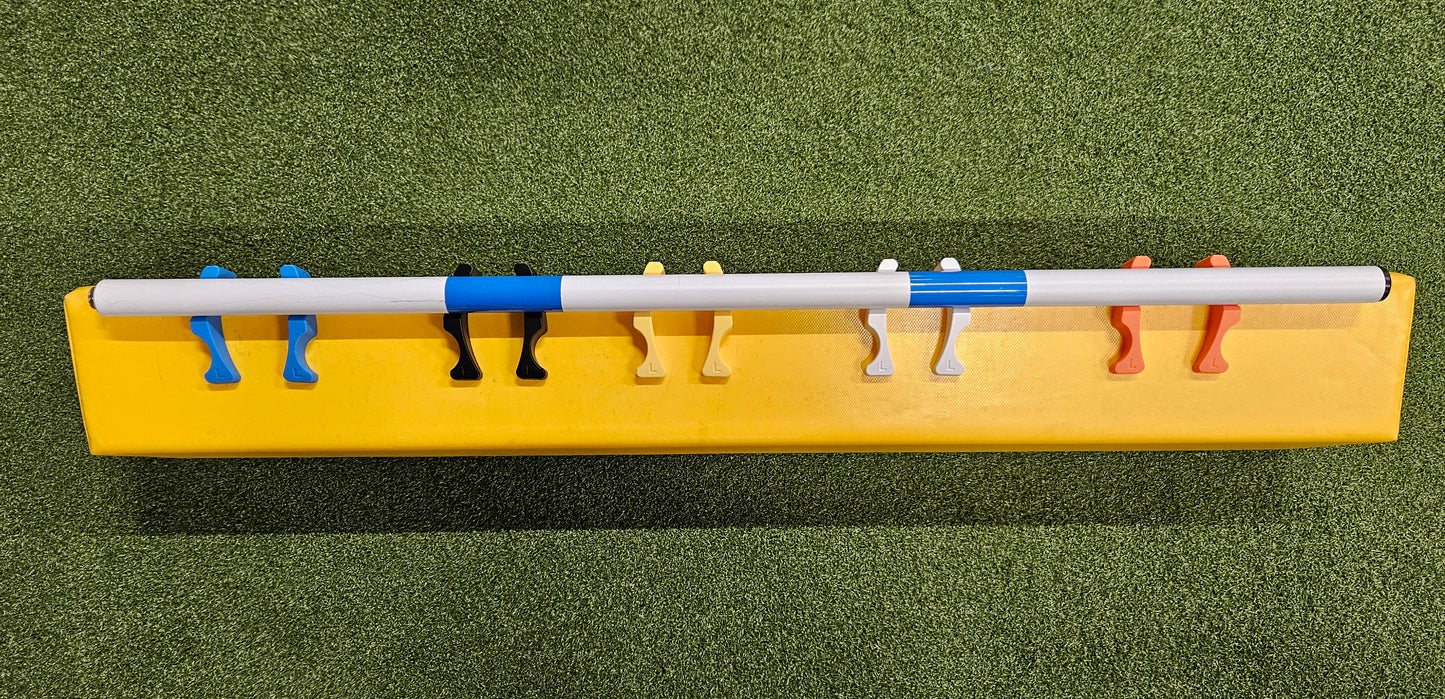 Clear Jump Bar - Supports included